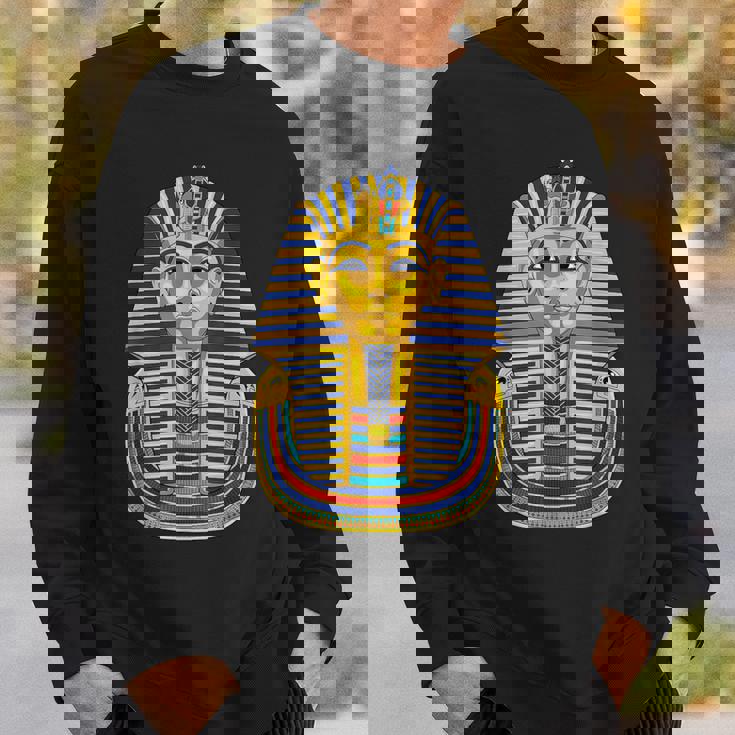 ツタンカーメン エジプトファラオ ピラミッド 古代エジプト スウェットシャツ 彼への贈り物