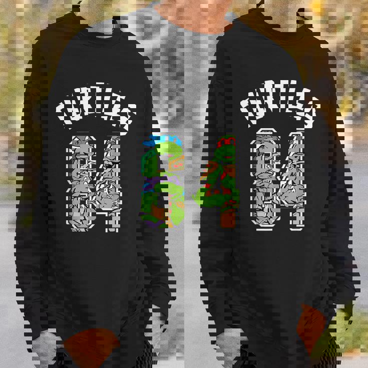 ティーンエイジ・ミュータント・ニンジャ・タートルズ 84フィート グループコラージュ スウェットシャツ 彼への贈り物