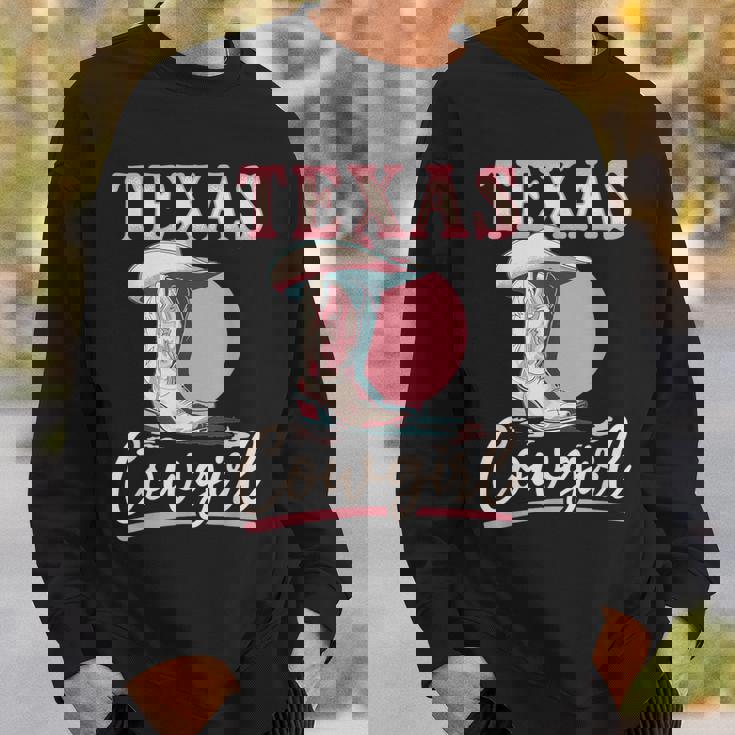 テキサス カウガール デザート ウエスタン テキサス カウガール スウェットシャツ 彼への贈り物