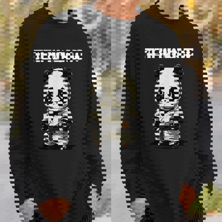 テコンドーtkdパンダキッズファイター スウェットシャツ 彼への贈り物