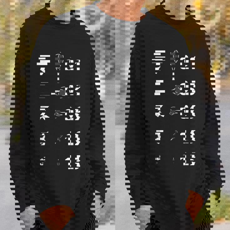 テニス 部活 面白いtシャツ 視力検査 メンズ おもしろ 文字 服 練習着 ネタ キッズ スウェットシャツ 彼への贈り物