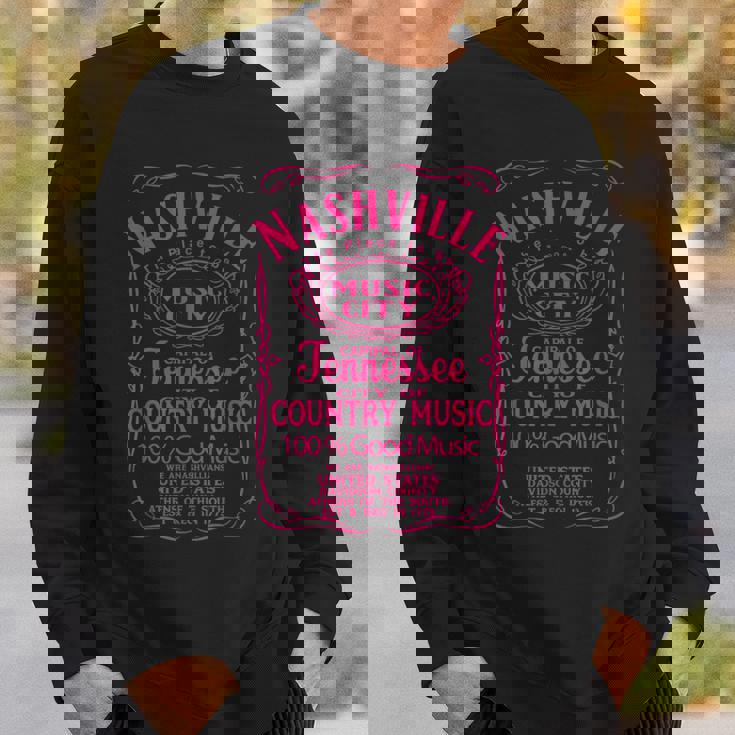 テネシー州ナッシュビルグッドカントリーウエスタンミュージックシティの衣装 スウェットシャツ 彼への贈り物