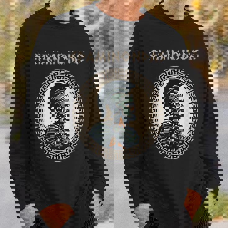 テーベのエパミノンダス 古代ギリシャの歴史 スウェットシャツ 彼への贈り物