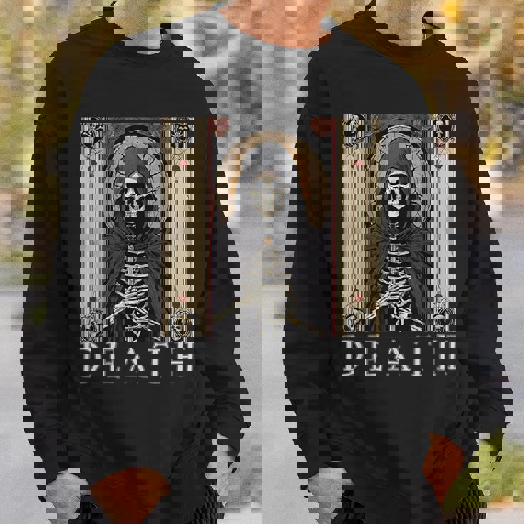 デスタロットカード、タロットリーダー、タロットカード、タロット愛好家 スウェットシャツ 彼への贈り物