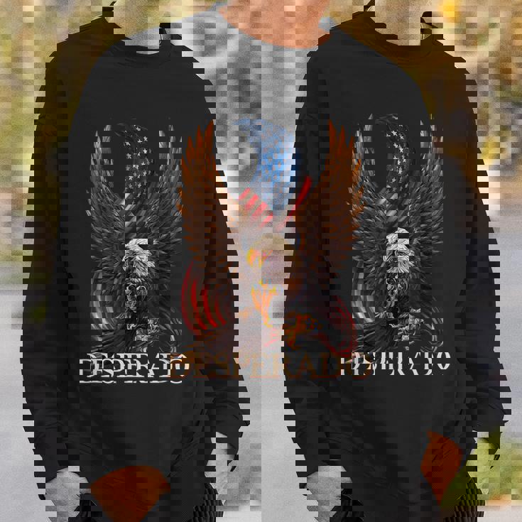 デスペラードカウボーイイーグル スウェットシャツ 彼への贈り物