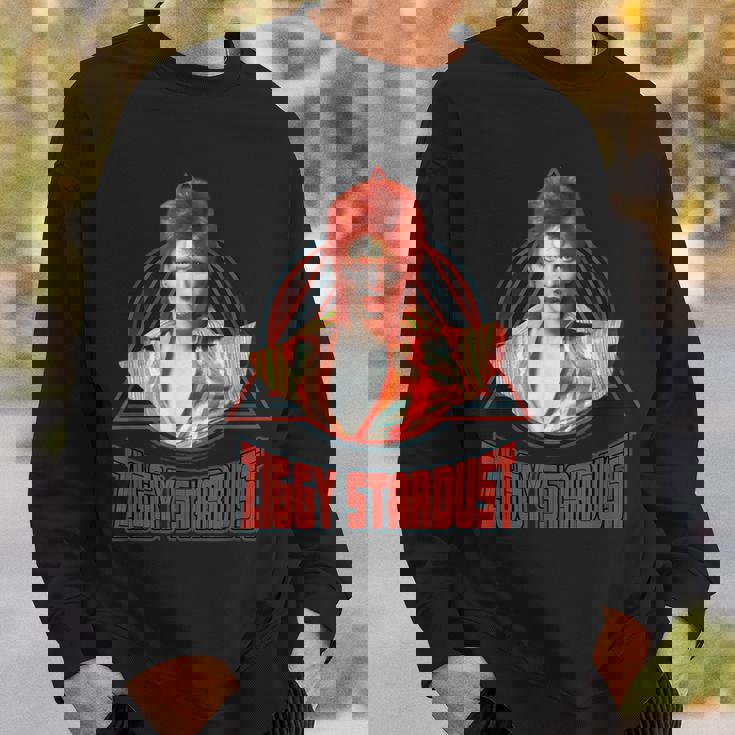 デヴィッド・ボウイ ミュージック ロック ジギー スターダスト 2 スウェットシャツ 彼への贈り物