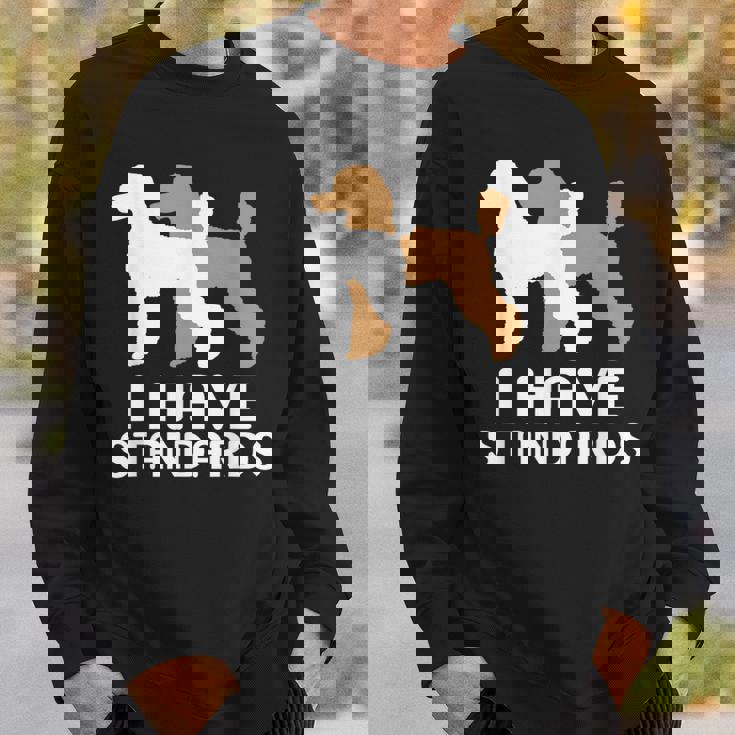 トイプードル I Havetandard プードル スウェットシャツ 彼への贈り物