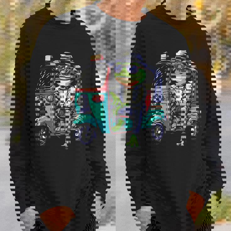 トゥクトゥク フロッグ トゥクトゥク スウェットシャツ 彼への贈り物