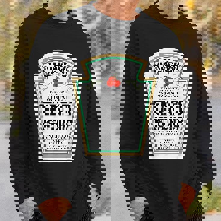 トマトケチャップ カップルグループ ハロウィンコスチューム Diy ラストミン スウェットシャツ 彼への贈り物