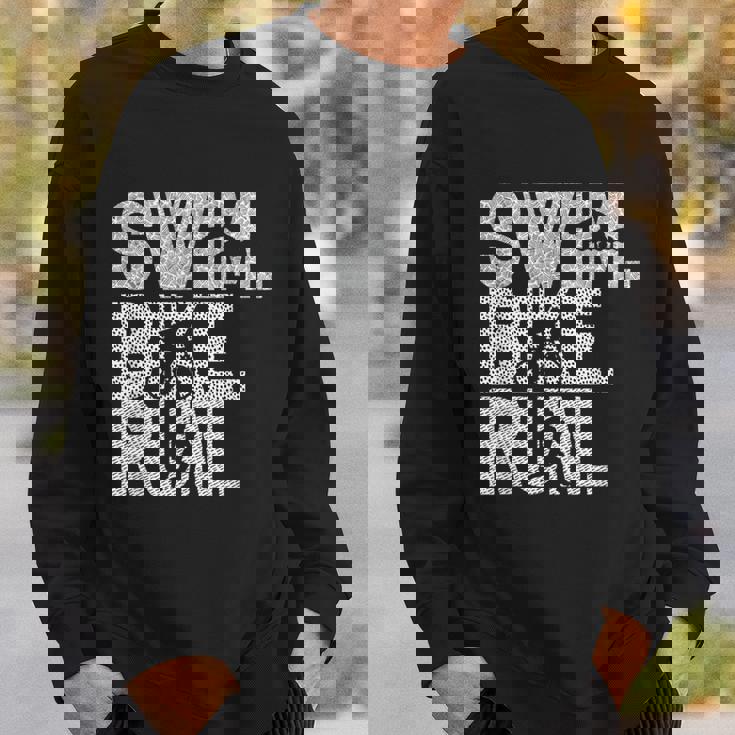 トライアスロン 水泳 バイク ラン トライアスロン スウェットシャツ 彼への贈り物