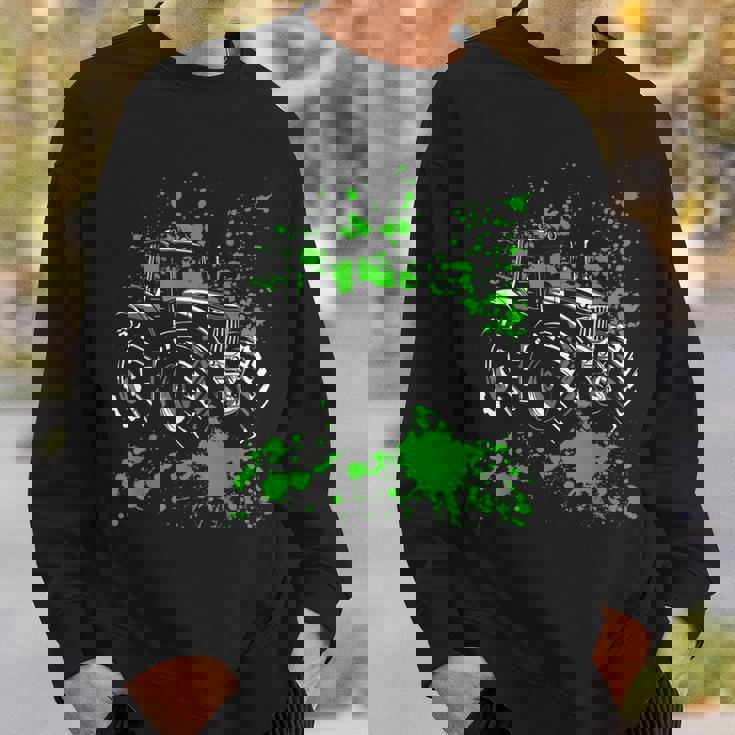 トラクターシャツ レトロトラクターtシャツ ビンテージファーマーギフト スウェットシャツ 彼への贈り物