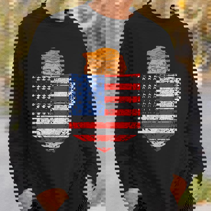 トランプ・イン・ユア・ポケットusa選挙 2024年7月4日のトランプ スウェットシャツ 彼への贈り物