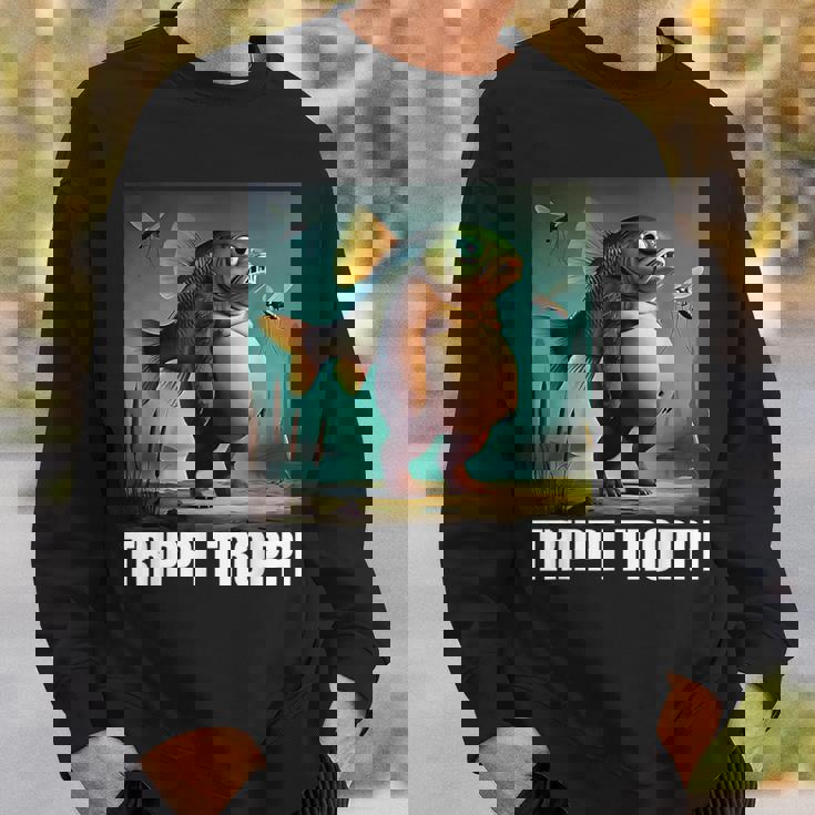 トリッピ・トロッピ-イタリアン・ブレインロット・ミーム スウェットシャツ 彼への贈り物