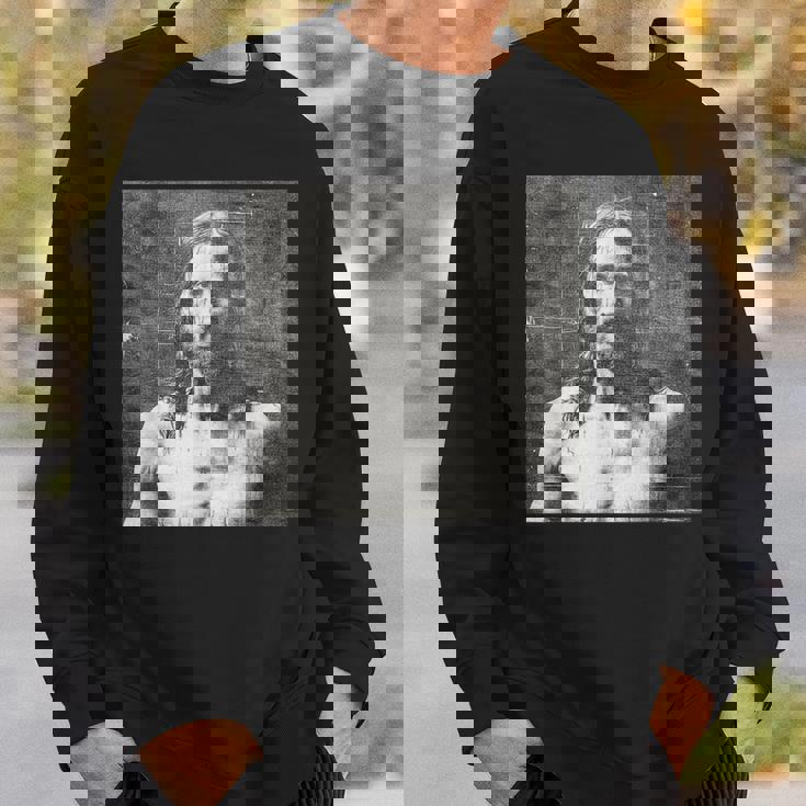 トリノのヴィンテージイエス聖骸布 スウェットシャツ 彼への贈り物