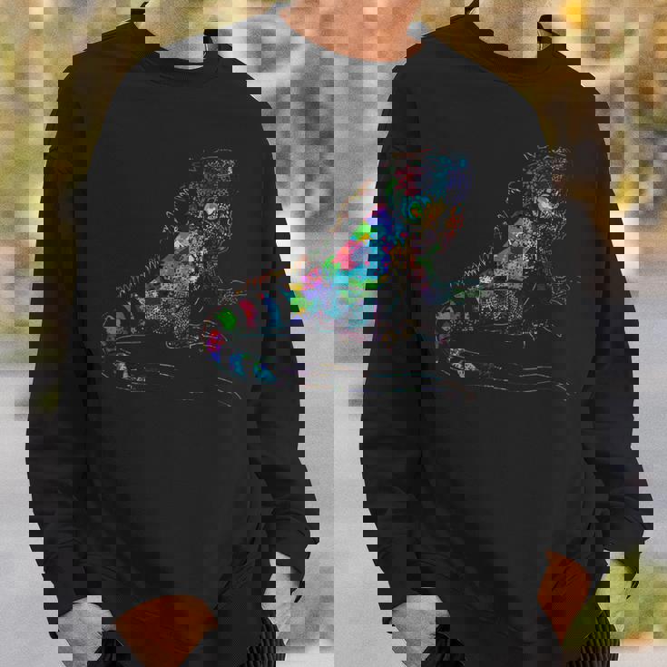 トロピック 爬虫類 動物園 キーパー ギフトアイデア イグアナ スウェットシャツ 彼への贈り物