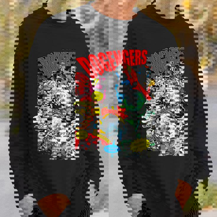 ドゲンジャーズ コミック風 スウェットシャツ 彼への贈り物