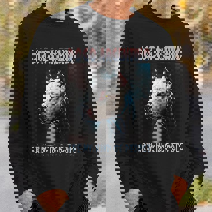 ドゴ・アルヘンティーノは私の同類です オーナー ドゴ・アルヘンティーノ スウェットシャツ 彼への贈り物