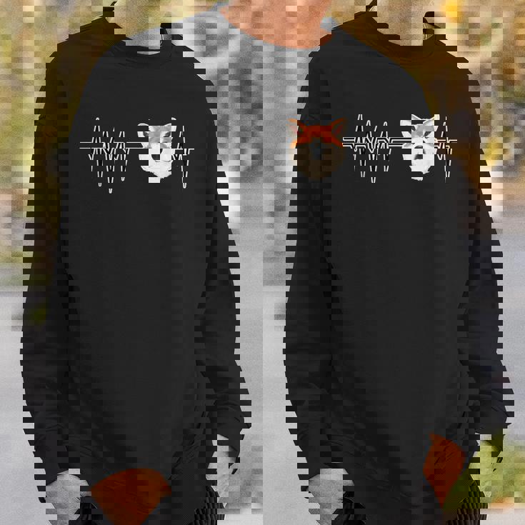 ドッグハートビートi ファニー秋田犬 スウェットシャツ 彼への贈り物