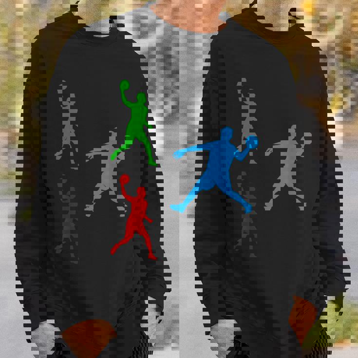 ドッジボール シルエット ドッジボール プレイヤーシルエット ドッジボール スウェットシャツ 彼への贈り物