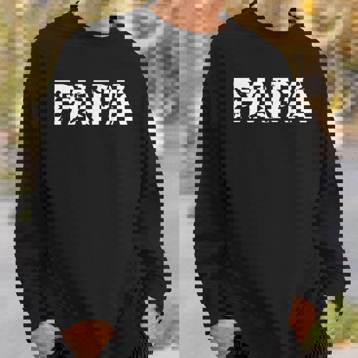 メンズ ドッジボールのお父さんのシャツ、ドッジボールの夫のギフト スウェットシャツ 彼への贈り物