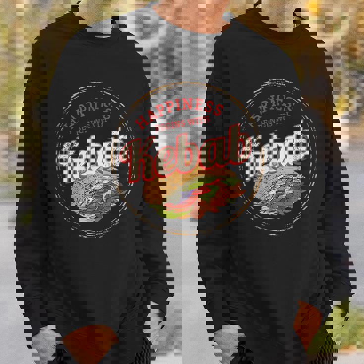 ドネルケバブ レトロ スナック ビンテージ ストリート フード グルメ お土産 スウェットシャツ 彼への贈り物