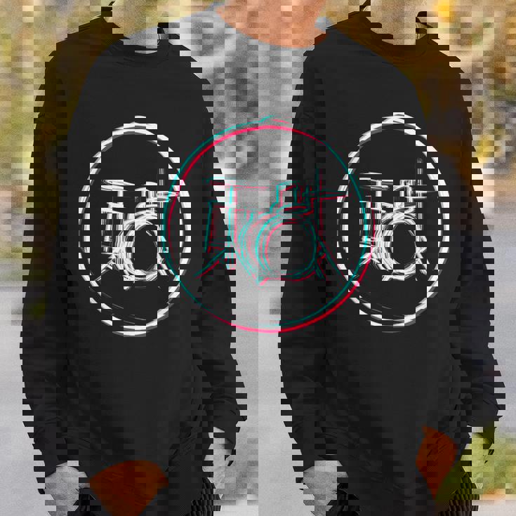 ドラミングドラマー ドラムセット スウェットシャツ 彼への贈り物
