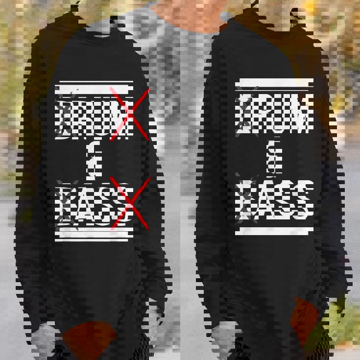 ドラムンベース Dnb 面白いモチーフ スウェットシャツ 彼への贈り物