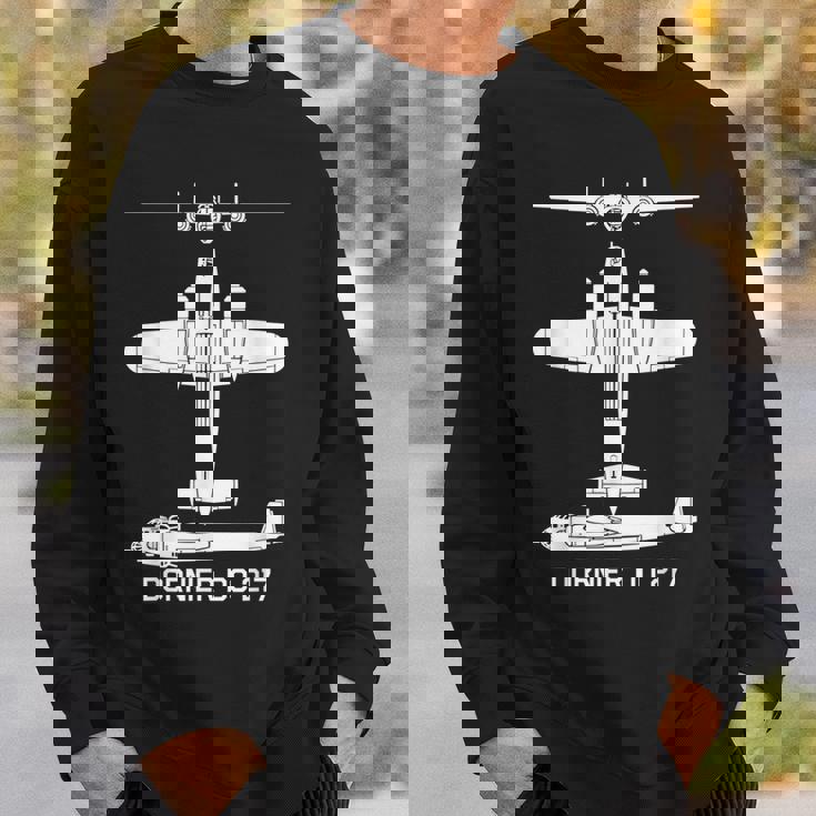 ドルニエdo217ドイツ第二次世界大戦爆撃機 スウェットシャツ 彼への贈り物