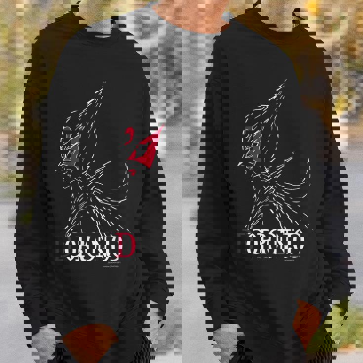 ドロンジョデザインm ブラック スウェットシャツ 彼への贈り物