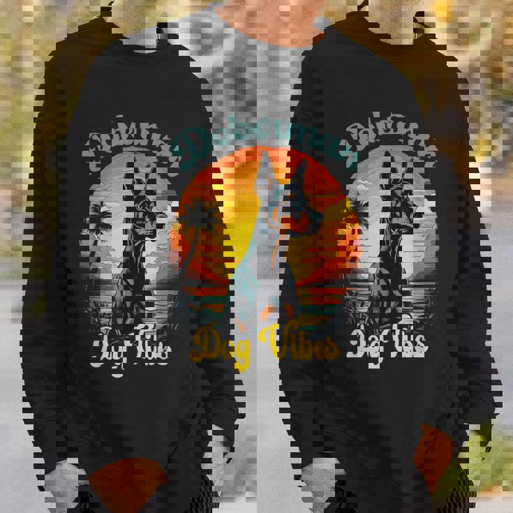 ドーベルマン 犬の飼い主 私が叶えるドーベルマン スウェットシャツ 彼への贈り物