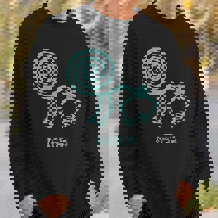 ナスカ ライン ペルー ジオグリフ 宇宙飛行士 ハチドリ モンキー スウェットシャツ 彼への贈り物