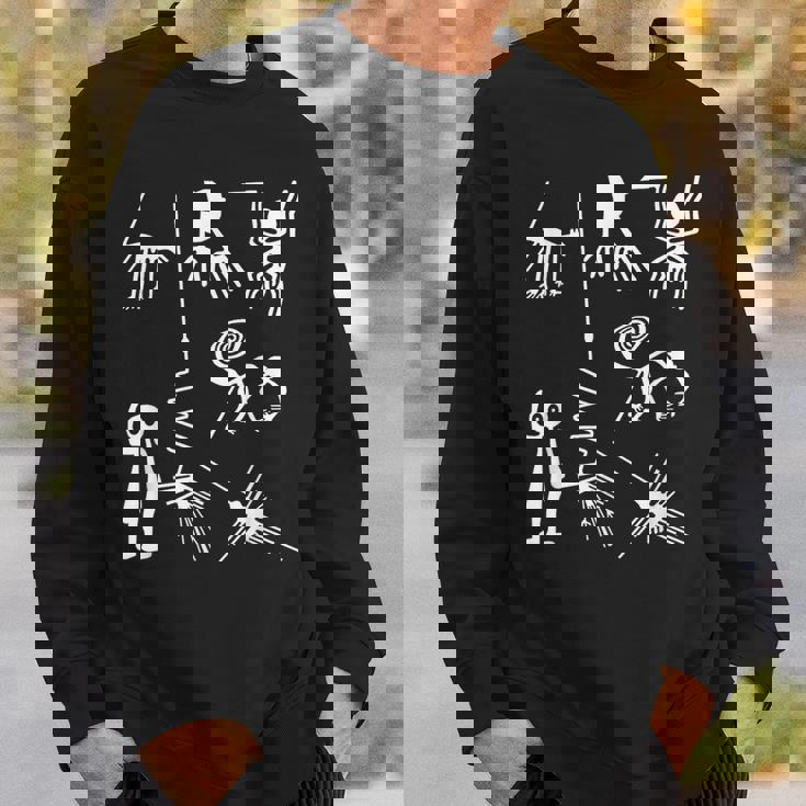 ナスカの地上絵 スウェットシャツ 彼への贈り物