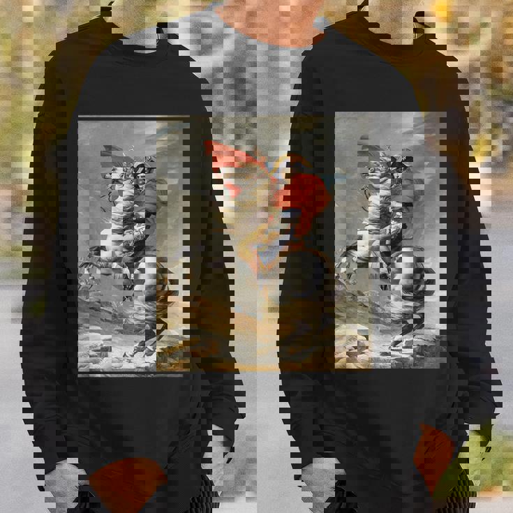 ナポレオン・ボナパルト ジャック・ルイ・デイヴィッド ネオクラシシズムアート スウェットシャツ 彼への贈り物