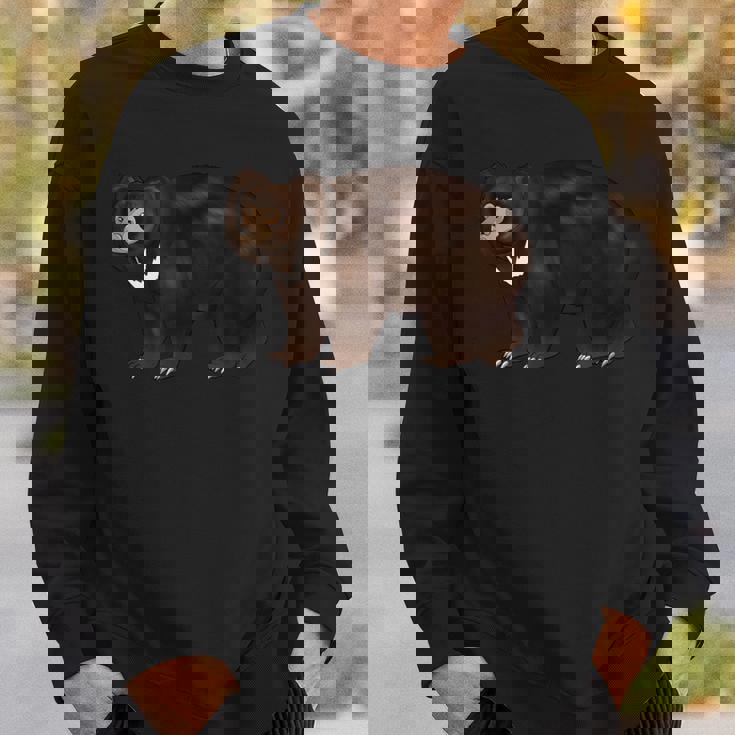 ナマケグマの絵 スウェットシャツ 彼への贈り物