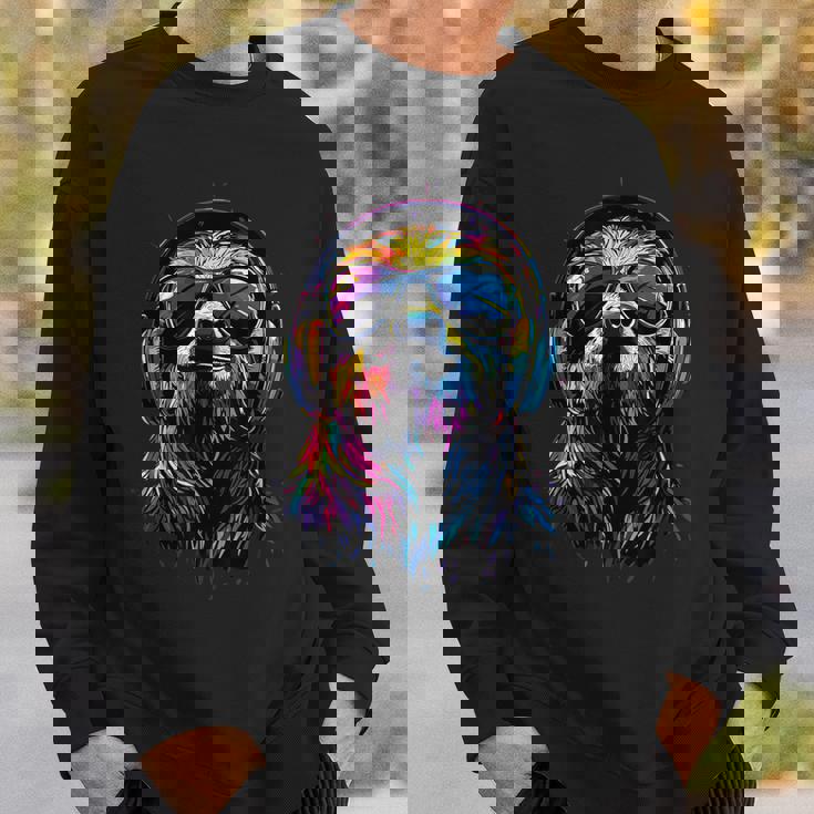 ナマケモノ カラフルな色彩 ポップアート グラフィック 怠け者 スウェットシャツ 彼への贈り物