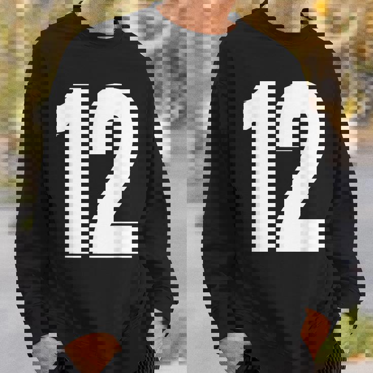 ナンバー12 シャツ。十二 スウェットシャツ 彼への贈り物