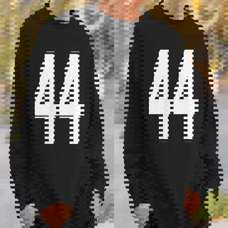 ナンバー44インチホワイトポケットスタイルバージョン。 スウェットシャツ 彼への贈り物