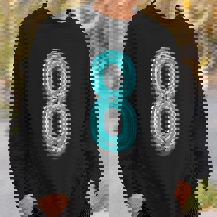 ナンバー8 、ファニーナンバーエイトtシャツ スウェットシャツ 彼への贈り物