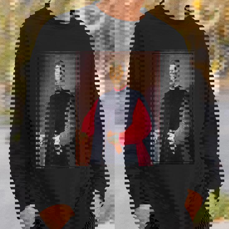 ニコロ・マキャヴェリ 肖像画1600 スウェットシャツ 彼への贈り物