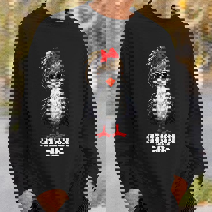 ニワトリ ママ 農業 農家 鶏牧場 面白い 鶏 スウェットシャツ 彼への贈り物