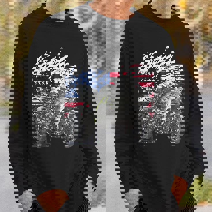 ニンジャ H2 7月4日 アメリカ版 スウェットシャツ 彼への贈り物