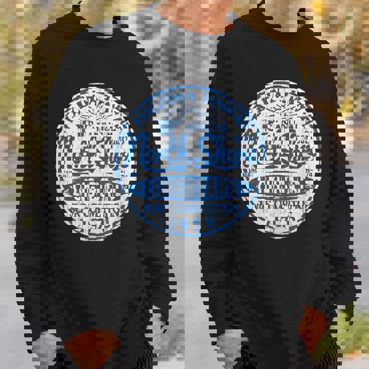 ノースショア ハレイワ ハワイ ロングボード サーフ スウェットシャツ 彼への贈り物