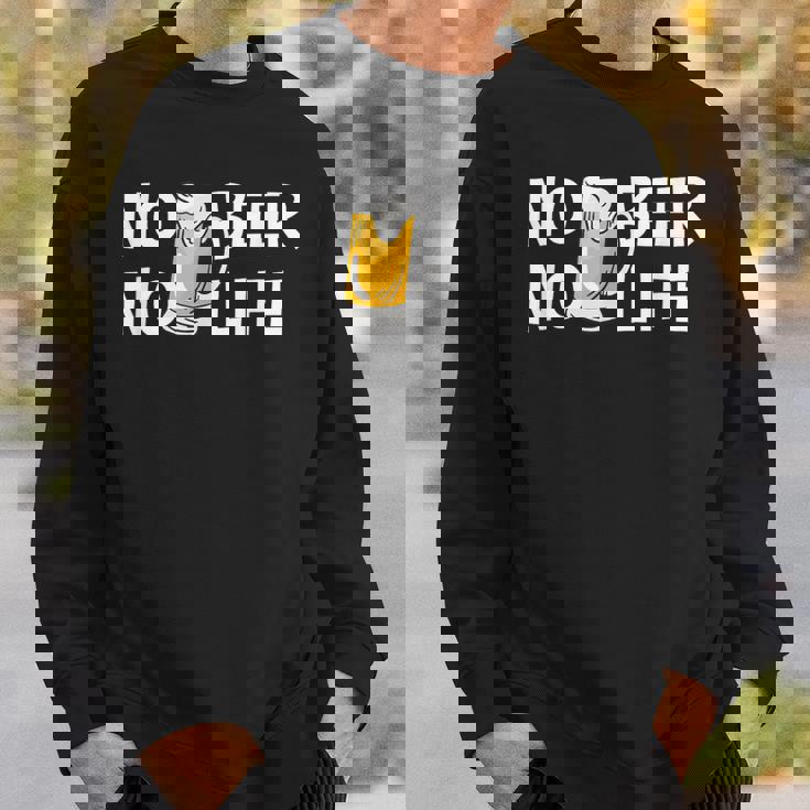 ノービアノーライフ ビール好き ノービールノーライフ 酒飲み 酒好き ビアガーデン ビール スウェットシャツ 彼への贈り物