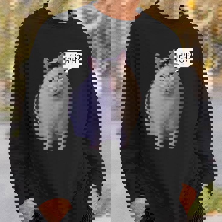 ハァ・キャット・ミーム スウェットシャツ 彼への贈り物