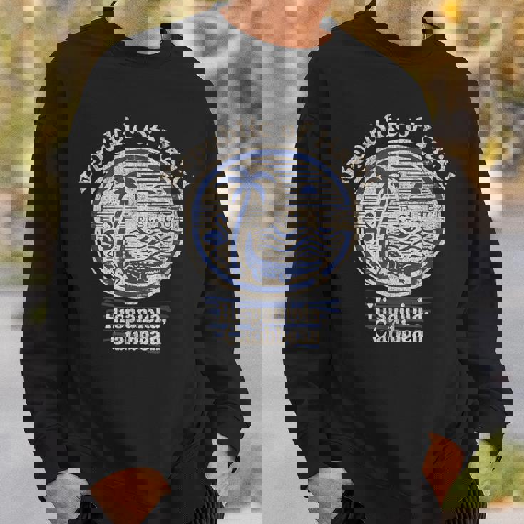 ハイチヴィンテージフラミンゴワニハイチバケーションお土産 スウェットシャツ 彼への贈り物