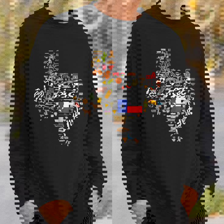 ハウディ・テキサス・カウボーイ・ロデオ・ウエスタン スウェットシャツ 彼への贈り物