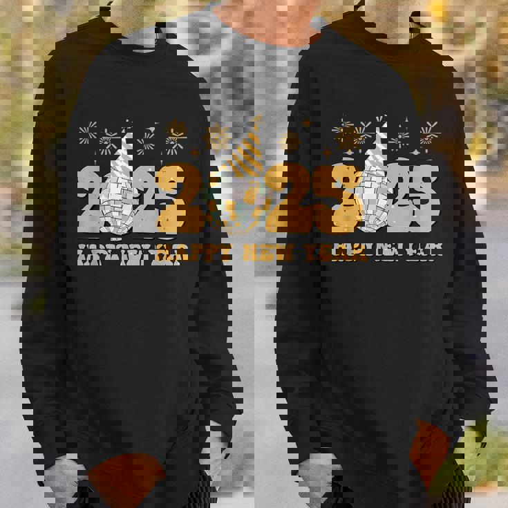 ハッピーニューイヤー 2025 家族 お揃い 花火 新年会 スウェットシャツ 彼への贈り物