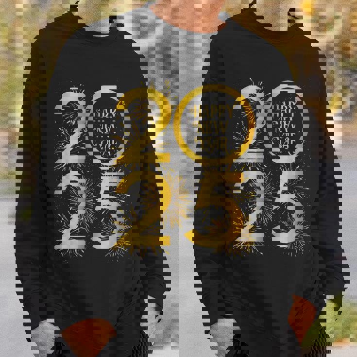 ハッピーニューイヤーパーティー用品 2025年新年花火 スウェットシャツ 彼への贈り物