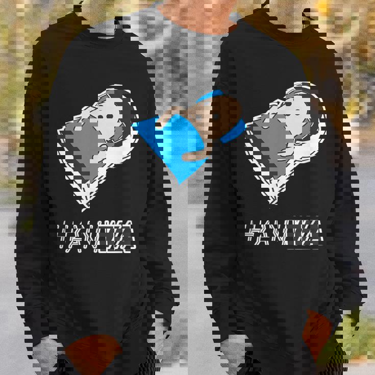 ハニワ くん 埴輪『古墳のベッド』【ゆるフレンズ】歴史土器 キャラクター かわいい イラスト スウェットシャツ 彼への贈り物