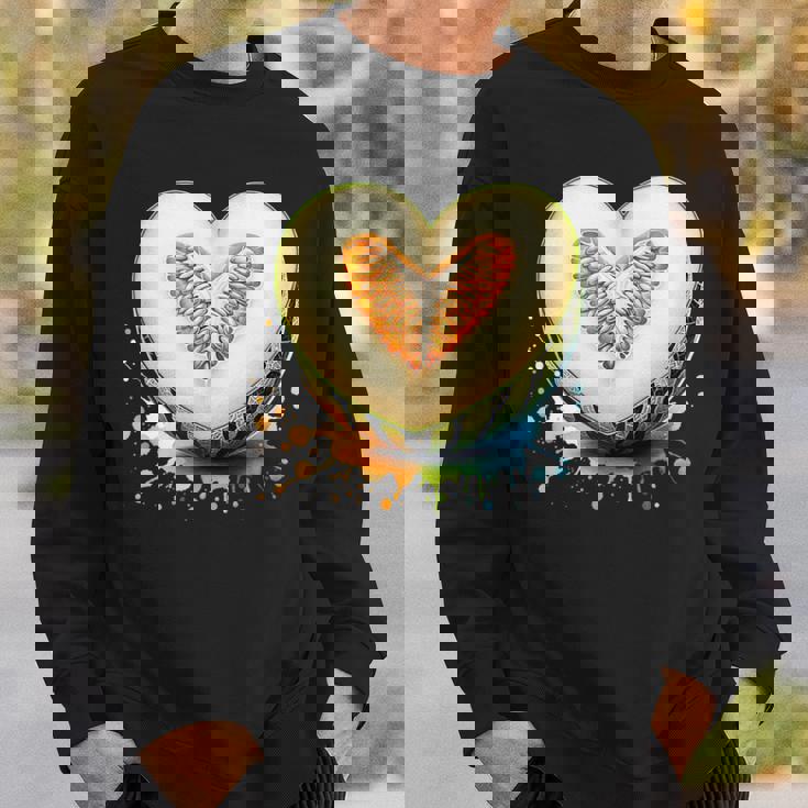 ハニーデューメロン ハート型 サマーフルーツ スウェットシャツ 彼への贈り物